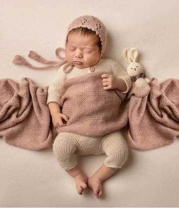 Newborn photo retouching