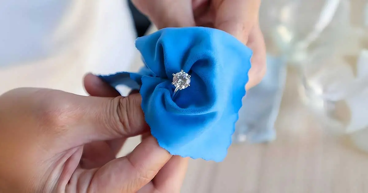 Clean the Jewelry & Place it