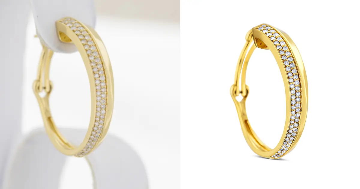 Jewelry Removing Natural Shadows
