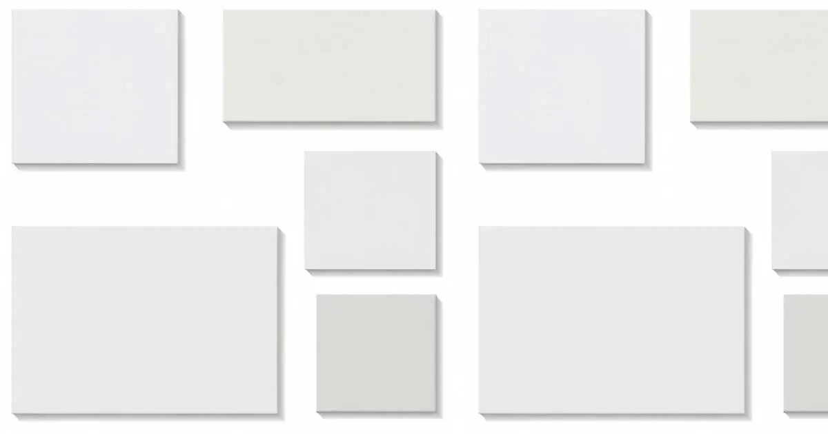 White Foam Boards